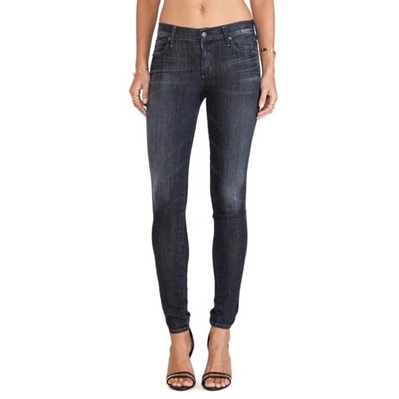 Citizens of Humanity Avedon Dark Sierra Wash Skinny Jeans 25 - Picture 1 of 5